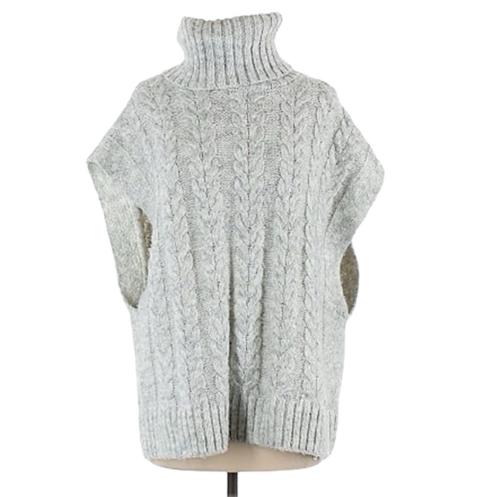 Joie turtleneck sweater gray size large